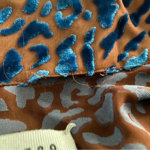 BNWT Maison Martin Margiela SS19 Velvet Leopard Silk Devoré Shirt - Picture 6 of 6